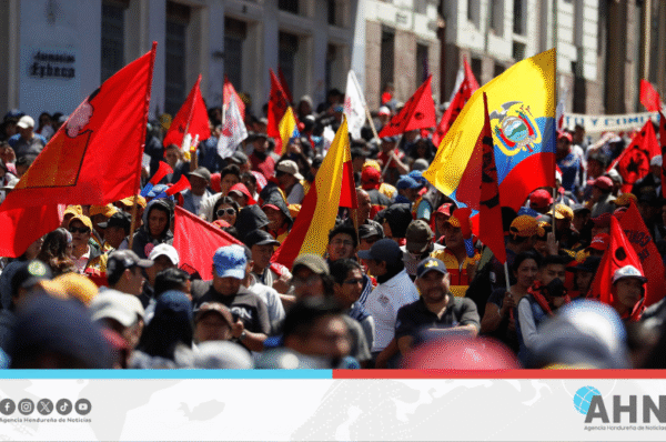 Protestas en Ecuador rechazan políticas y represión policial de Daniel Noboa 