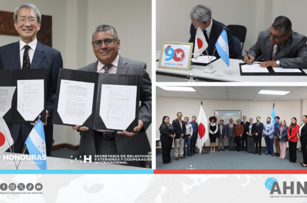 Honduras y Japón firman contrato de donación para salud y educación
