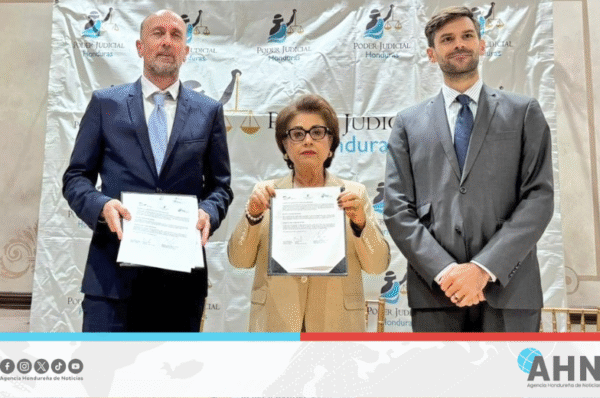 Corte Suprema de Honduras firma convenio con sociedad alemana