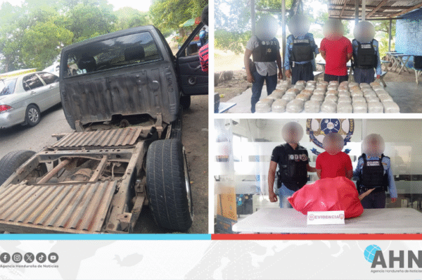 Policía Nacional de Honduras decomisa 89 libras de supuesta marihuana