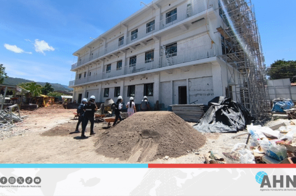 Secretaría hondureña supervisa construcción de laboratorio de vigilancia epidemiológica 