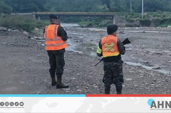 Fuerzas Armadas monitorean ríos en norte y occidente de Honduras