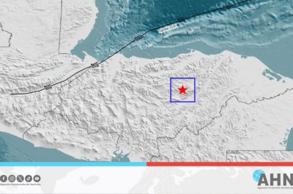 Sismo de magnitud 3.8 sacude zona oriental de Honduras