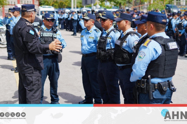 Policía de Honduras lanza Operación Alcázar para combatir criminalidad urbana