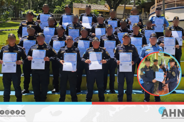 Gradúa Honduras a 25 funcionarios en seminario sobre fentanilo