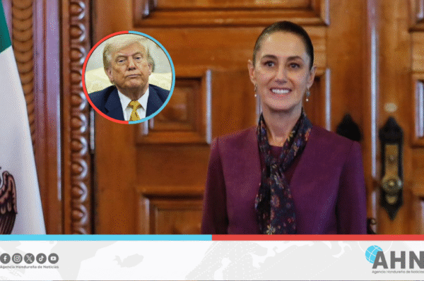 Presidenta de México rechaza declaraciones de Presidente Trump de supuesto temor al narcotráfico