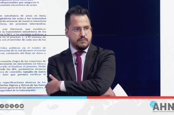 Analista hondureño destaca que transmisión simultánea garantiza transparencia electoral