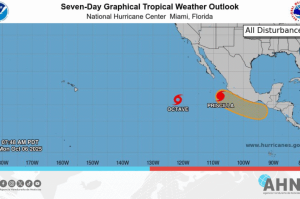 Autoridades hondureñas mantienen vigilancia en el mar durante temporada ciclónica
