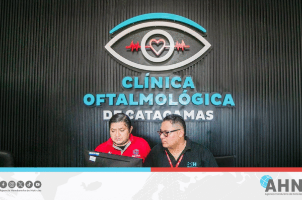 Autoridades supervisan cuarta clínica oftalmológica gratuita en oriente de Honduras