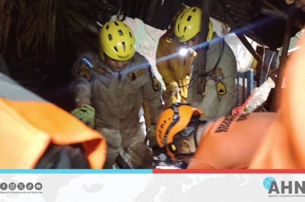 Bomberos reportan afectaciones durante lluvias en la capital de Honduras