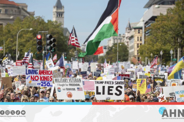 Mas de 5 millones de estadounidenses protestaron contra políticas de Donald Trump