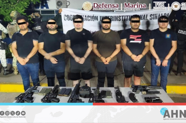 Gobierno de México captura integrantes de célula criminal en Sinaloa
