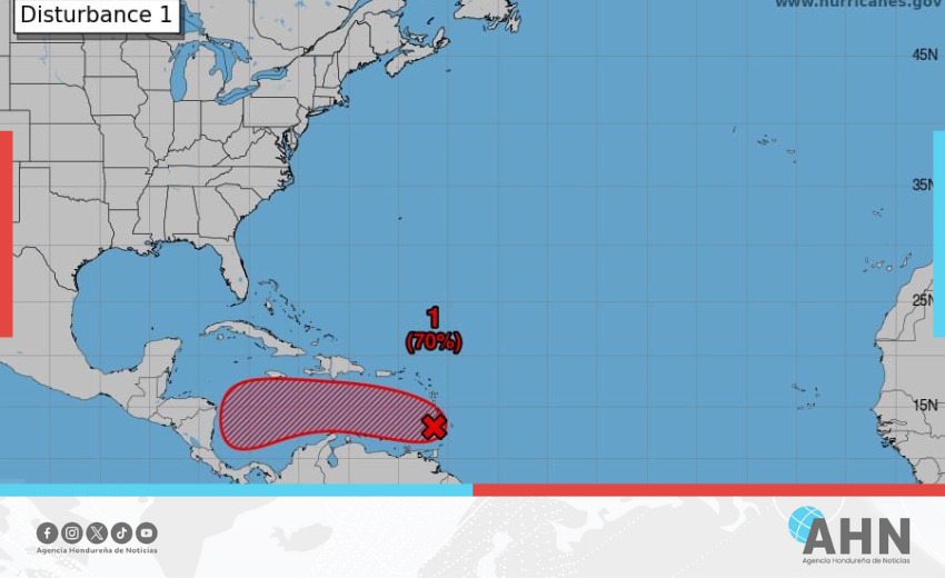 Mantiene Honduras vigilancia y alertas por onda tropical en el Caribe