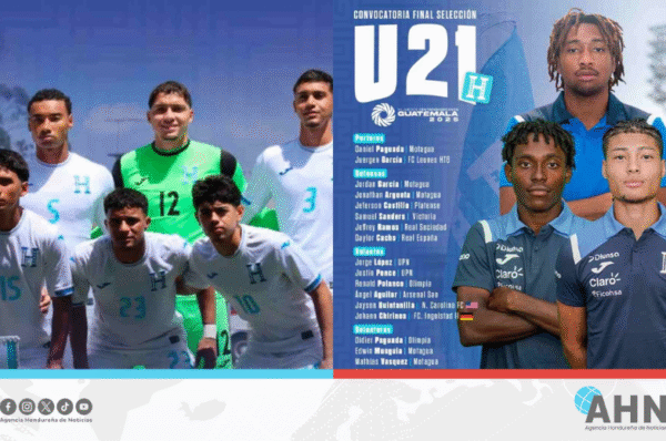 Selección de Honduras sub-21 conoce rivales para Juegos Centroamericanos