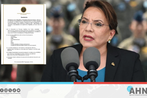 Destina Honduras 500 millones de lempiras para atender emergencia por lluvias