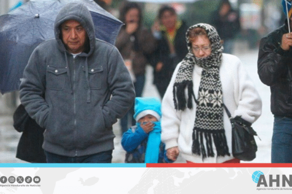 Decretan alerta amarilla por ingreso de frente frío en Honduras