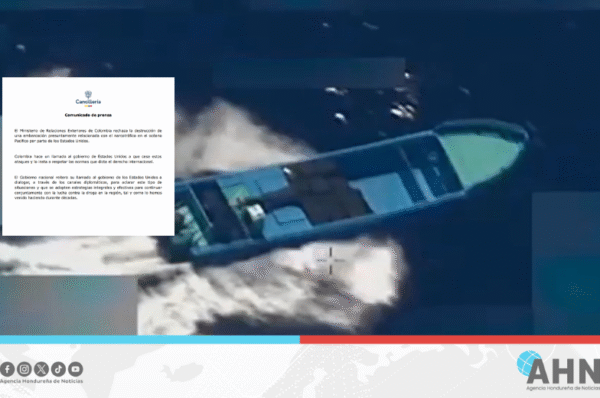 Colombia rechaza destrucción de embarcación por EEUU en el Pacífico