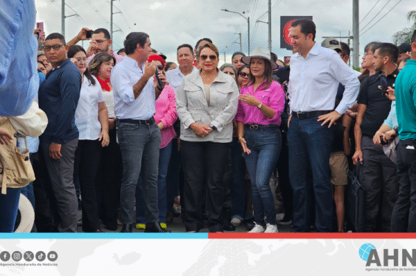 Gobierno de Honduras habilita paso de intercambiador logístico en zona norte