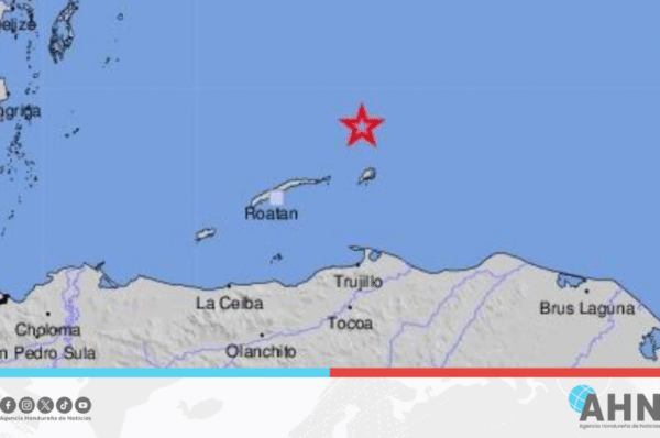 Sismo de 3,8 de magnitud se registra en el Caribe hondureño