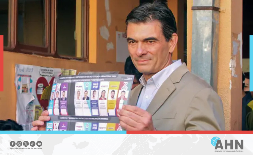 Rodrigo Paz gana elecciones en Bolivia con 54,3 por ciento de votos