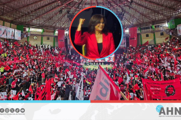 Partido oficialista cierra campaña con multitudinario evento en la capital hondureña