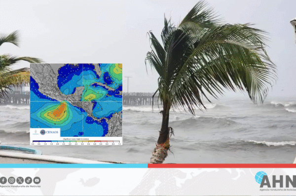 Autoridades hondureñas recomiendan activar protocolos por alto oleaje en el caribe
