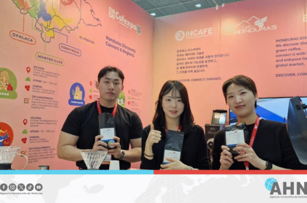 Honduras participa en feria “el Café Show 2025” en Corea del Sur