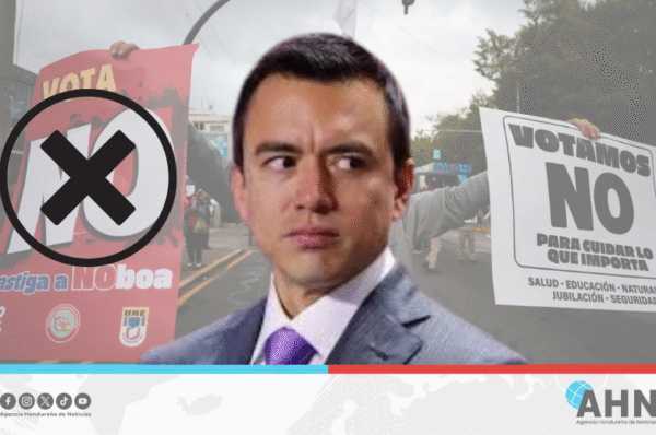 Ecuador rechazó criticadas reformas impulsadas por Noboa