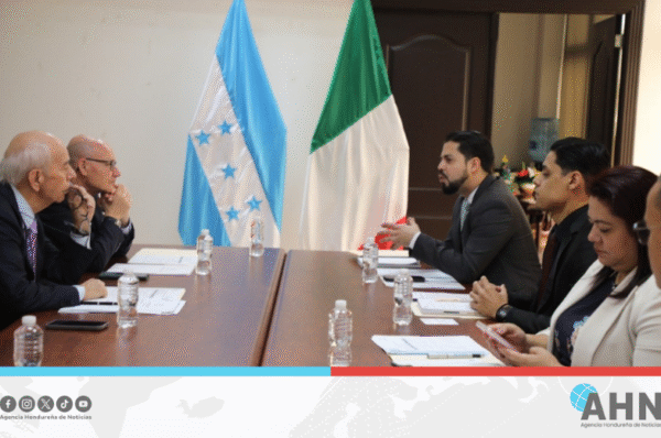 Honduras e Italia fortalecen cooperación bilateral en diversas áreas