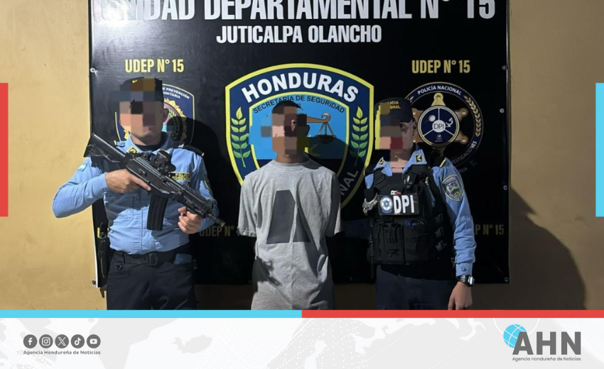 Detienen en el oriente de Honduras a ocho personas por tráfico de drogas