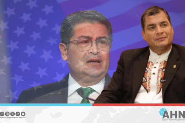 Expresidente Rafael Correa critica indulto de Trump a expresidente hondureño condenado por narcotráfico