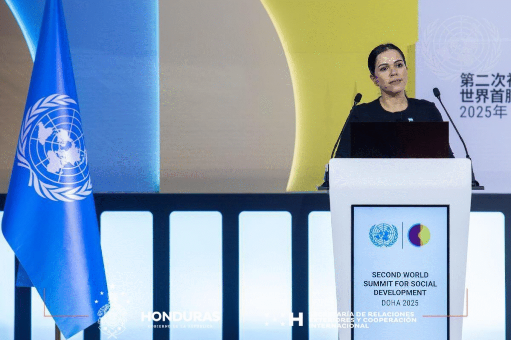 Honduras reafirma compromiso social en II Cumbre Mundial de Desarrollo