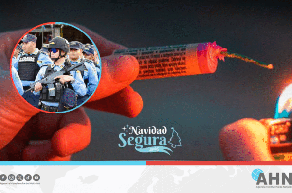 Secretaría de Seguridad hondureña inicia campaña contra la pólvora en Navidad
