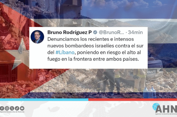 Canciller de Cuba denuncia ataques del régimen israelí contra el Líbano