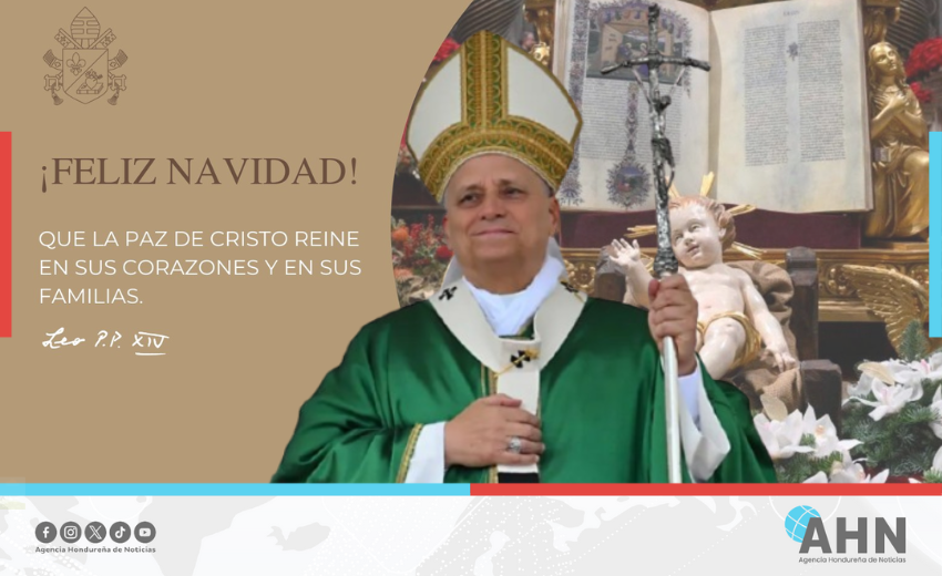 Papa León XIV llama en Navidad al diálogo y reconciliación por la paz mundial