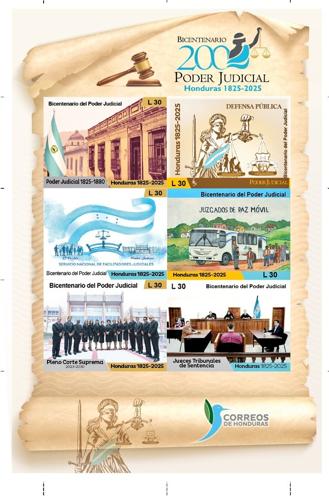 Honduras conmemora Bicentenario del Poder Judicial con llamado a fortalecer independencia y modernización