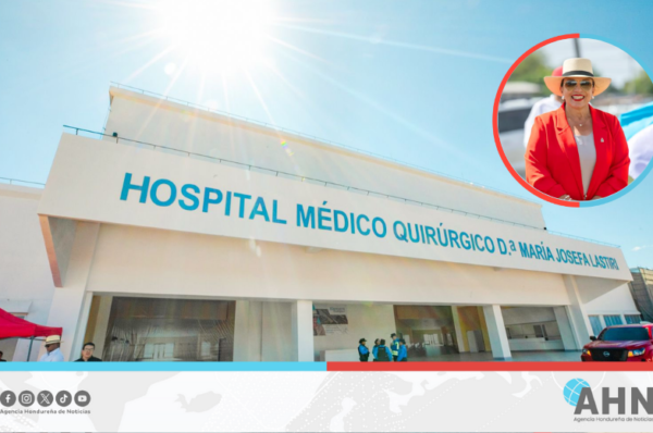 Presidenta Castro supervisa hospital en zona sur de Honduras